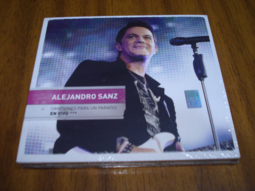 Cd+dvd Alejandro Sanz / Canciones Para Un Paraiso (nuevo)