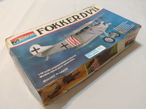 Bz 1/48 Modelismo Avion Monogram Fokker Dvii En Remate (Usado)