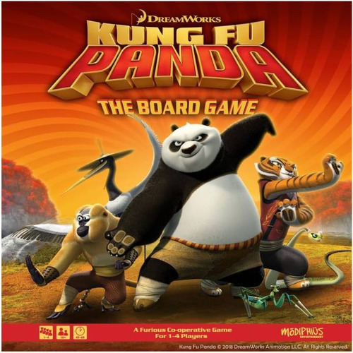 Kung Fu Panda Inglés Modiphius Entertainment Juego 2 A 4 
