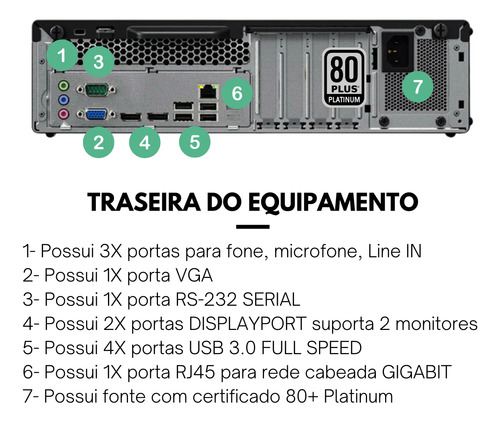 Computador I5 Ssd 256gb Barato Pdv Escritrio Comercio Casa (Recondicionado)