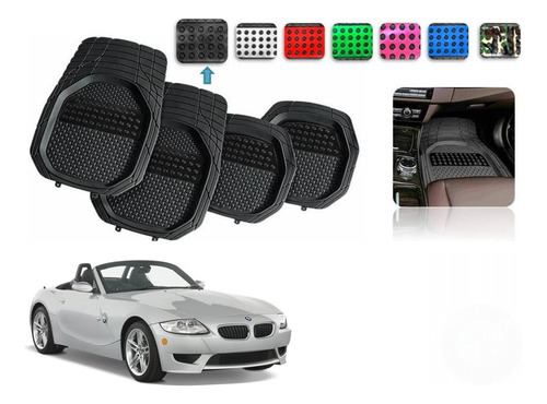 Tapetes 4pz Charola 3d Color Bmw Z4 2004 A 2009