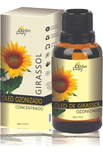  Óleo De Girassol By Ozon Ozonizado 30ml Concentrado