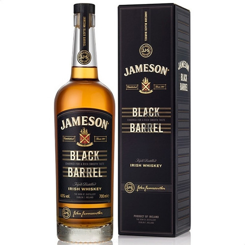 Whisky Jameson Black Barrel 750ml Whiskey Irlandes Botella
