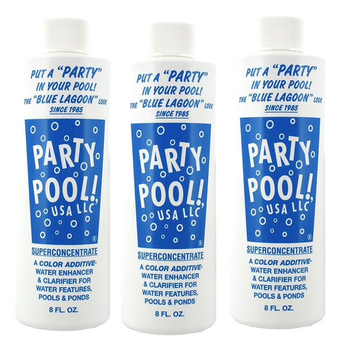 3 Pack - Party Pool Color Additive Blue Lagoon 47016-00008