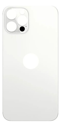 Tapa Trasera Compatible Con iPhone 12 Pro Max Color Blanca 