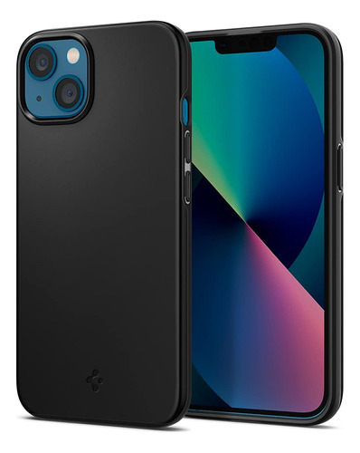 Funda Delgada Diseñada Para iPhone 13 2021 Color Negro