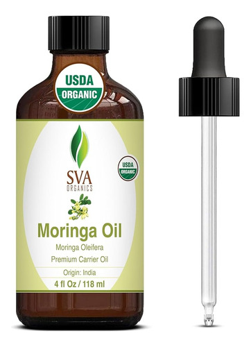 Aceite De Moringa Orgánico 100% Puro Y Natural