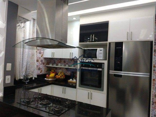 Imagem 12 de 20 de Cobertura Sem Condomínio De 112 M² Com 02 Quartos Planejados (sendo 01 Suíte) À Venda, Por R$ 550.000 - Silveira - Santo André/sp - Co0747