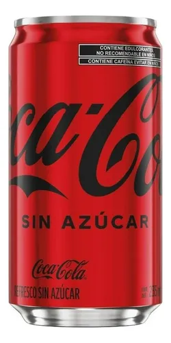 comprar Refresco Coca Cola Sin Azúcar Mini Latas 22 Pzs De 235ml C\u002Fu