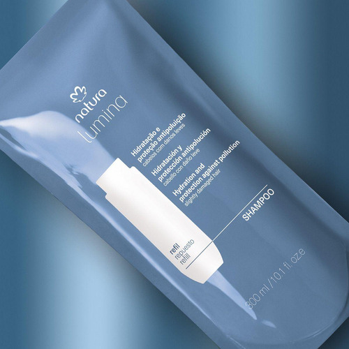 Refil Shampoo Hidratação E Proteção Antipoluição Natura