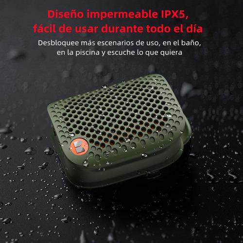 // Mini Altavoz Portátil Monster Blaster Micro Wearable Con