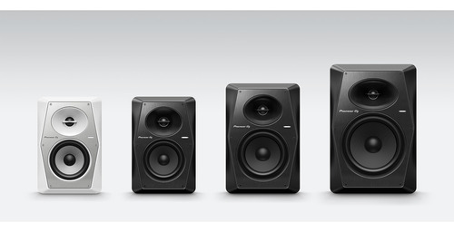 Altavoz Monitor Activo Pioneer Dj Vm-70 De 6.5 Pulgadas Y 10
