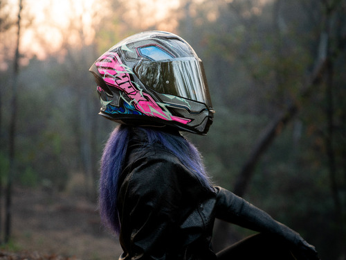 Hax. Casco Para Motociclista Dot + Ece 06. Force Thunder