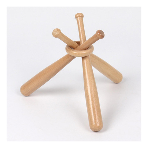 Para Aplicable A Mini Soporte De Bate De Béisbol De Madera Y