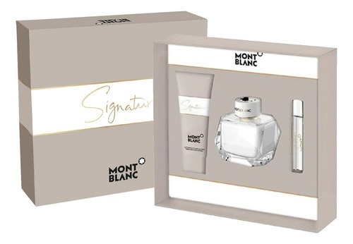 Set Montblanc Signature Edp+pursue Spr - Ml