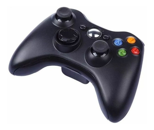 Imagen 1 de 4 de Joystick Inalámbrico Microsoft Xbox 360 Black
