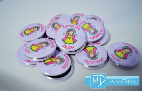 60 Pines Imanes Souvenirs Diseños Personalizados 32mm