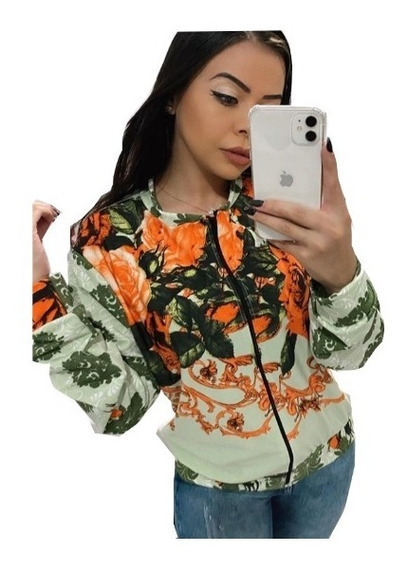 blusa bomber florida