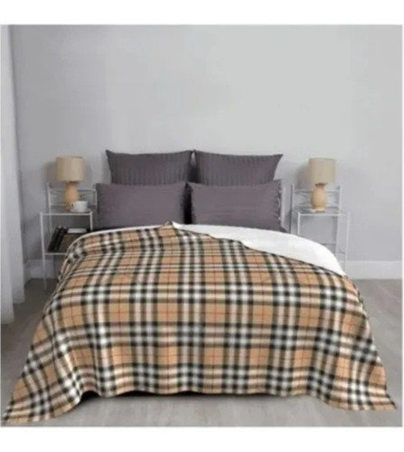 Imagen 2 de 4 de Frazada Polar 200x230extra Suave 2plz Grande Invierno Diseño