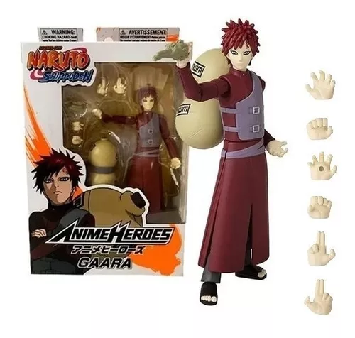 Anime Heroes figura de acción oficial de Naruto Shippuden de