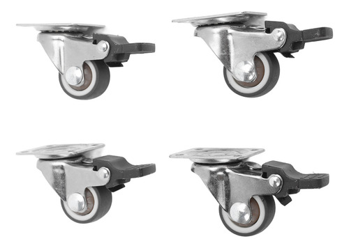 Ruedas Giratorias Pequeñas De 1 Pulgada Locking Casters