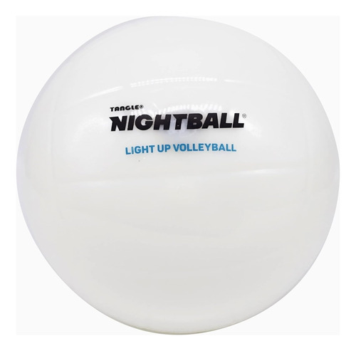 Pelota De Voleibol Tangle, Con Luz Automática, Color Blanco