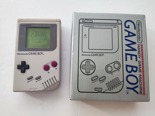 Consola Gameboy Ladrillo Nintendo Gris Modelo Dgb-01 +1juego