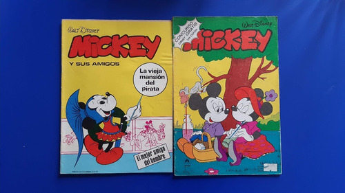 Set De 2 Revistas Comic Mickey - Disney 