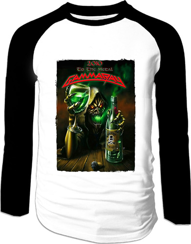 Buzo Gammaray Raglan Rock Metal Bca Tienda Urbanoz