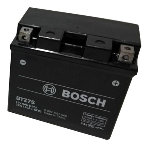 Bateria Moto 12v X 6ah Ytz7s Bosch Btz7s