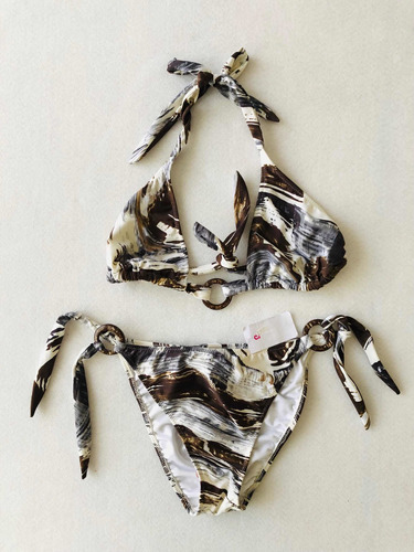 Bikini Intimissimi Calzedonia Blanco Con Azul Cafe Original