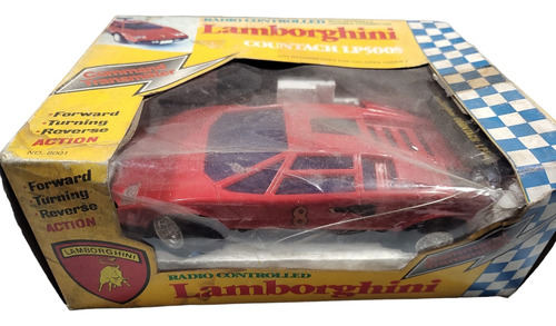 1:24 Vintage 70´s Lamborghini Countach Lp500s Radio Control 