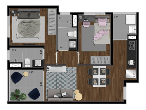 Imagem 26 de 28 de Studio Residencial Para Venda, Vila Dom Pedro I, São Paulo - St2352. - St2352-inc