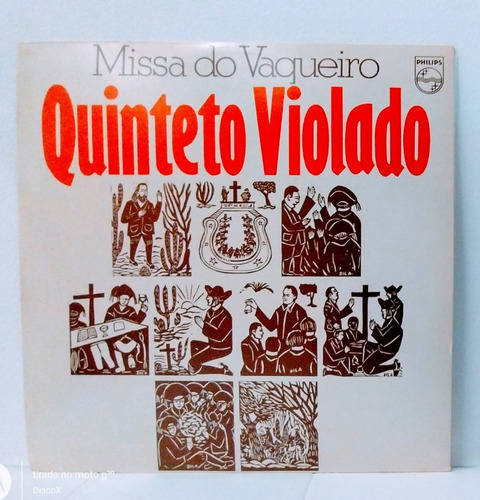 Quinteto Violado Missa Do Vaqueiro - Lp Disco De Vinil