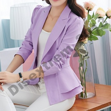 Chaqueta Peplum Blazer Peplum Diseñosextrem2013