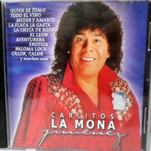 Carlitos  La Mona  Jimenez - 2000 - Cd - Original!!!