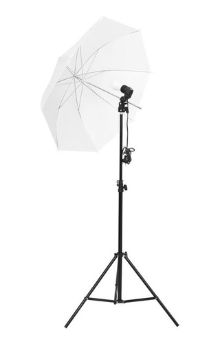 Kit De Fotografía Estudio Iluminación Trípode Sombrilla 