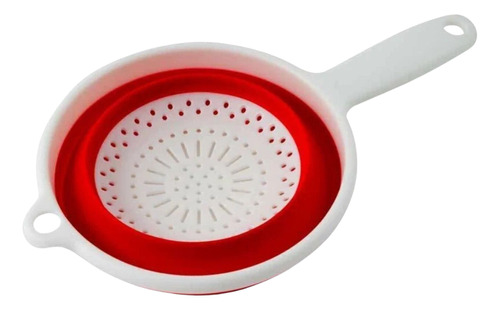 Escorredor Retrátil Dobrável Silicone Macarrão Legumes Ótimo