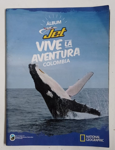 Álbum Jet Vive La Aventura Colombia Faltan 16 Laminas 