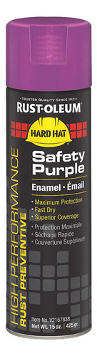 Pintura Aerosol Anticorrosivo Rust Oleum High Performance Color Violeta Seguridad