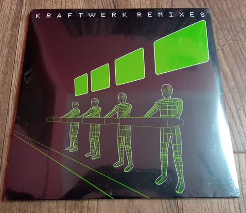 Imagen 2 de 3 de Kraftwerk Triple Vinilo Remixes