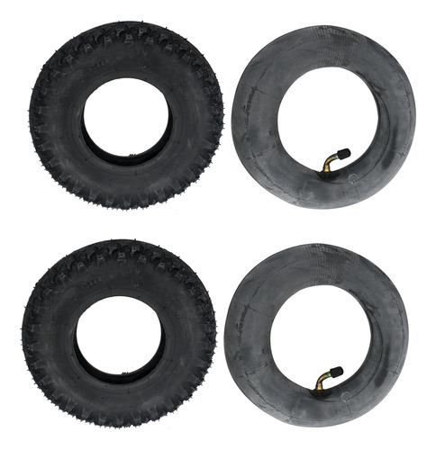 Neumáticos 2x (8 Pulgadas X 2 Pulgadas) 200x50 (8 Pulgadas)