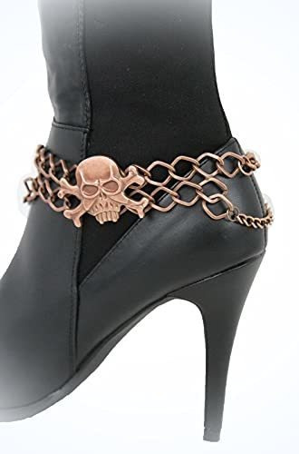 Ra, Brazalete Para M Ra De Bota Para Mujer, Cadena De Metal 