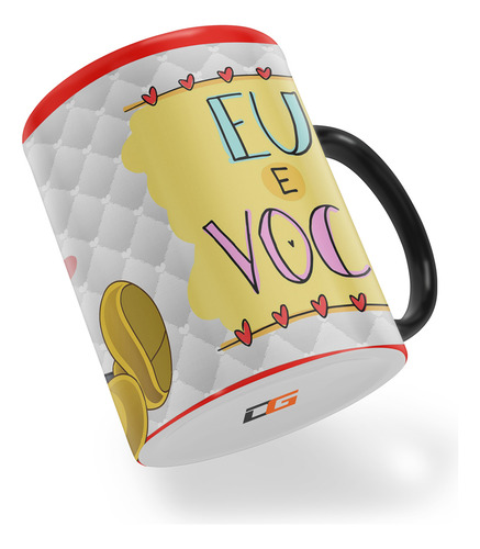 Caneca Mágica Mickey Minnie Eu E Você