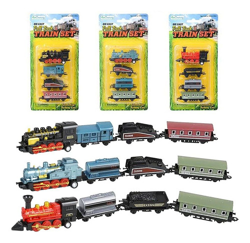 Tren De Juguete Artcreativity Mini  Locomotora Para Niño Tjg