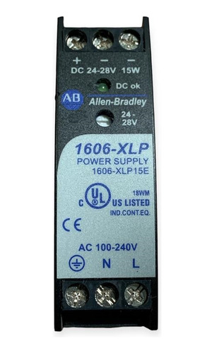 Allen Bradley 1606 Xlp15e  Fuente De Alim 24 Vcd 0.63a 