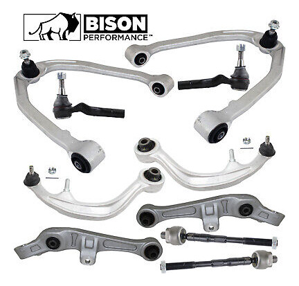 Bison Performance 10pcs Front Control Arm Tie Rod End Ki Lld