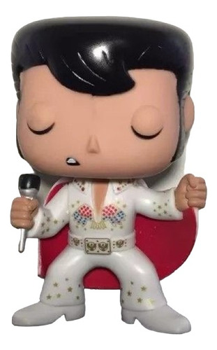 Funko Pop Rocks Figura Elvis Presley 1970'  Capa #3 