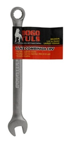 Llave Combinada Tipo Milimétrica Largo 110mm 7mm 6 Pzs