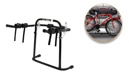 Portabicicletas Transbike Jeep Renegade para dos bicicletas, color negro